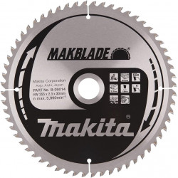 Диск пильный по дереву MAKBlade 255x30 60T Makita (Макита) оригинал B-09014