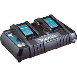 Зарядное устройство LXT DC18RD на 2 батареи быстрое Makita оригинал 630868-6