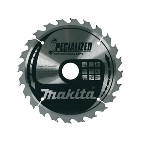 Диск пильный по дереву для а. пыль SPECIALIZED 136x10 мм 24T Makita (Макита) оригинал B-09139